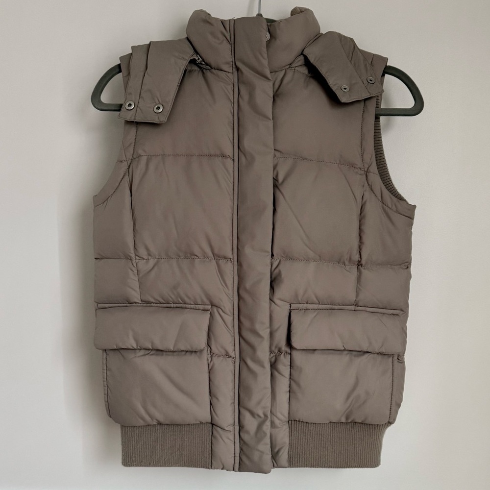 GAP Puffer Vest with Detachable Hood